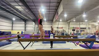2.2024 L10 Beam - Back Tuck + Split Jump