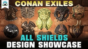 All Shields - Showcase | Conan Exiles