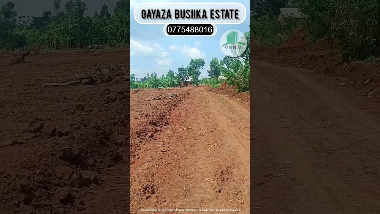 Gayaza Busiika Commercial Estate Land for Sale