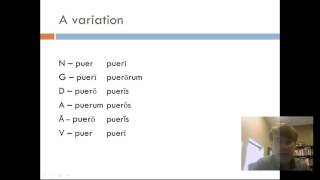 Latin 2nd Declension Wheelock 3