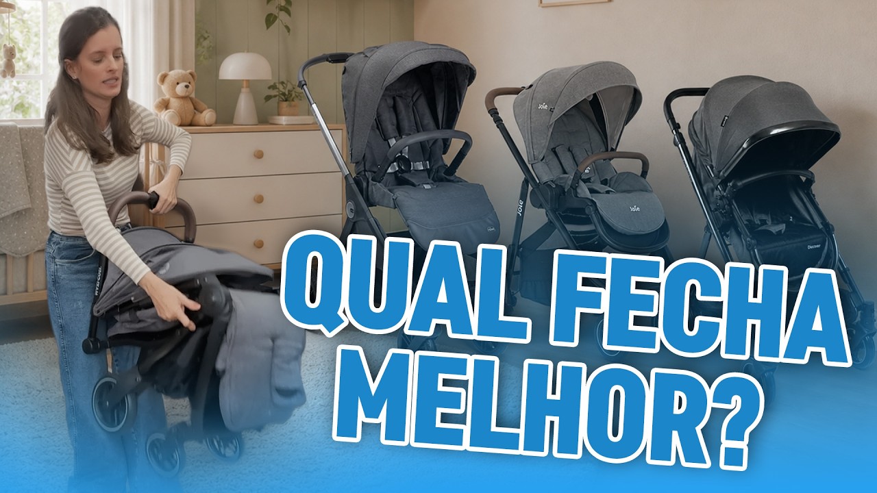 Qual CARRINHO DE BEBÊ é mais fácil de fechar? Testei 5 marcas famosas ...