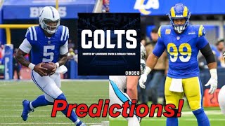 Rams at Colts Preview (Prove-it game!)