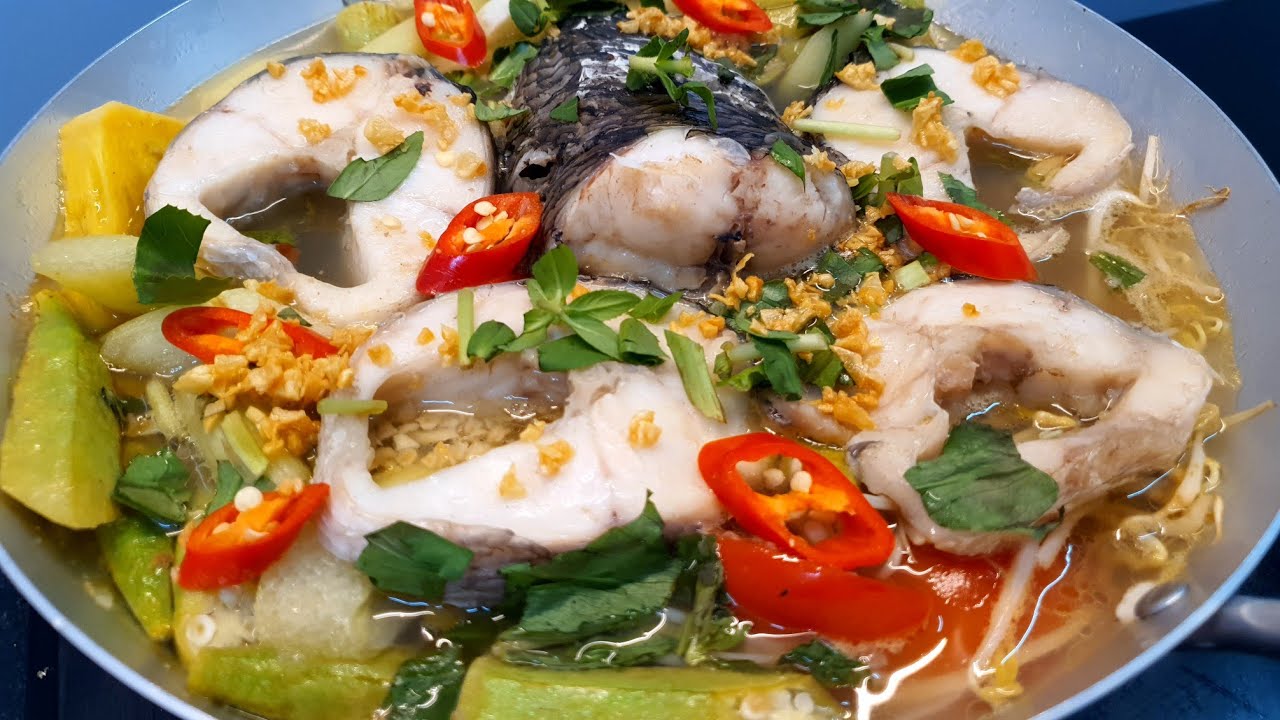 Hướng dẫn Cách nấu canh chua cá lóc – cách nấu CANH CHUA CÁ LÓC thơm ngon tại nhà – món ngon dễ làm