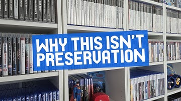 Games Preservation Isn