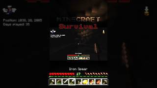 MINECRAFT Survival, | Gameplay. | Mining Iron. #minecraft #minecraftsurvival