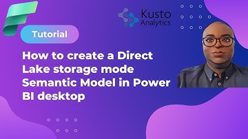 Mastering Microsoft Fabric:How to create Direct Lake storage mode semantic model in Power BI Desktop