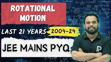 8. Rotational Motion | Every JEE MAINs PYQ from 2004–2024