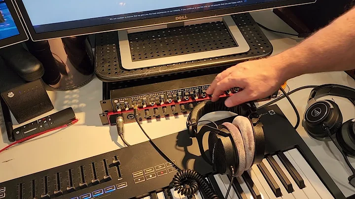 Sterling Audio SHA8 headphone Amp - How to install - Audio hookup