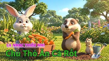 Chú Thỏ Ăn Cà Rốt 🥕 | Bài Hát Thiếu Nhi Vui Nhộn 2025 | Nhạc Cho Bé – Kids Song