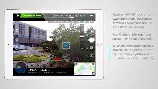 How to Use DJI GO 4 to Focus Manually on DJI Phantom 4 Pro screenshot 2