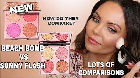 BY TERRY BEACH BOMB FACE PALETTE REVIEW | SWATCHES...