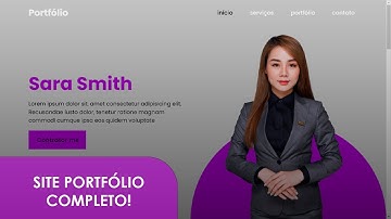 Como Fazer Website de Portfólio Responsivo do Zero com HTML, CSS e JS (Para Iniciantes)  Parte 1