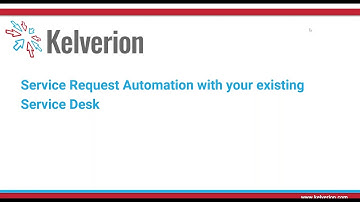 Service Request Automation with your existing Service Desk