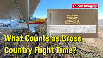 What counts as cross country flight time and How to Log It?