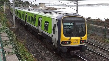 Irish Rail 8300 + 29000 Class Trains - Salthill & Monkstown, Dublin