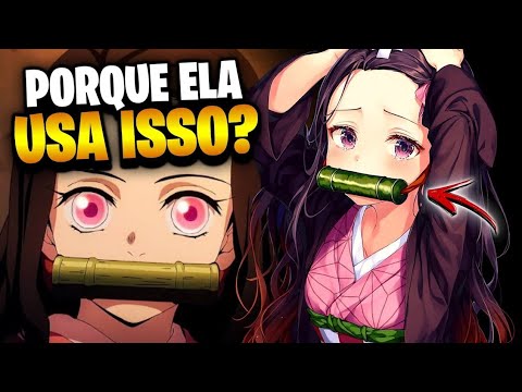 Vídeo: Por que nezuko tem uma mordaça de bambu?