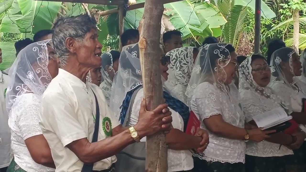 Old BOY's STC MUS CAROL SINGING  at Kinmai village Car Nicobar 🚗 