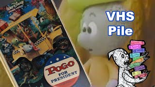 VHS Pile - Pogo for President aka I Go Pogo The Movie