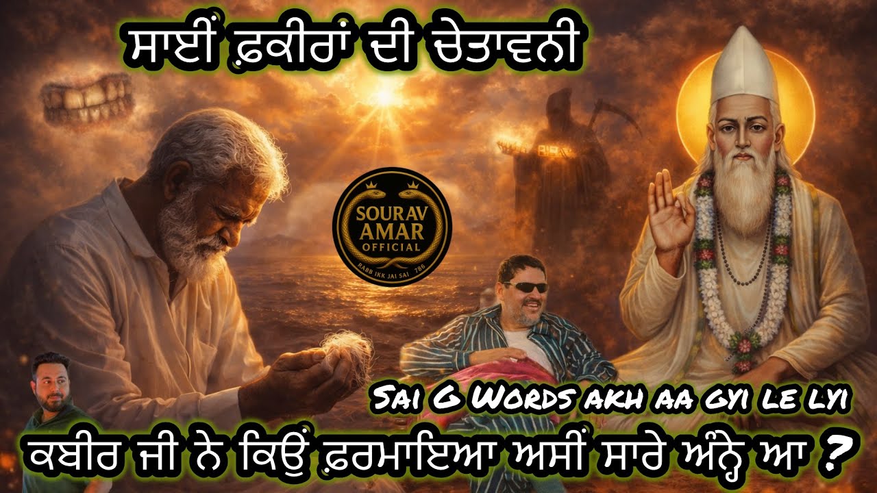 साईं फ़क़ीरों ने क्यों कहा हम सब अंधे हैं,ਫ਼ਕੀਰਾਂ ਦਾ ਧੰਦਾ ਔਖਾ ਏ ਭਾਈ ? #om #sai #kabirdas #saiji #ram