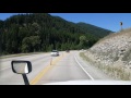 BigRigTravels - Interstate 90 Westbound from St Regis, Montana to Idaho Mile Marker 24-July 20, 2016