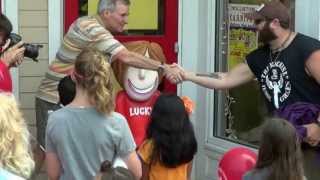 Fiskes General Store Unvails Lucky, their new mascot