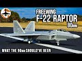 Queen of the Skies: Freewing F-22 80mm Jet Review ✈️