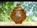 Как сделать Конфетницу вазу из папье маше / how to make a paper - mache vase