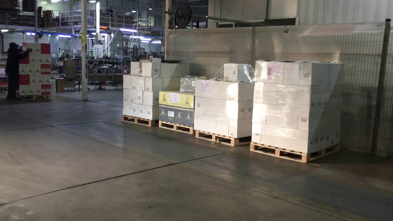 Así hacen un pallet con vino YouTube