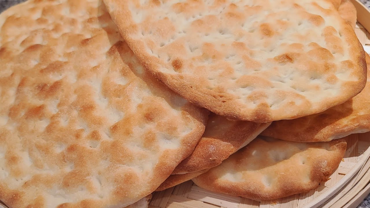 #خبز التنور#بدون تنور👌#وصفة حصرية بطريقة سهلة ونتيجة أكثر من رائعة 💯tannour bread