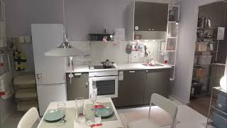 IKEA HAVSTORP Brown-Beige Kitchen Walkthrough – Modern Matte Design