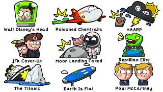 Every Wildest Crazy Conspiracy Theory Explained in 13 Minutes