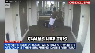 Cassie and Diddy surveillance video