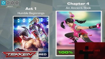 Tekken iOS - Act 1 Chapter 4 - An Ancient Book Easy