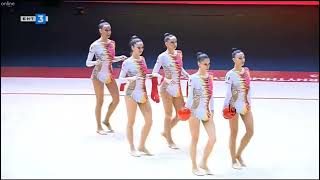 BNT 3 BG Groups 2 Balls 3 Ribbons Final European Championships Baku 2023
