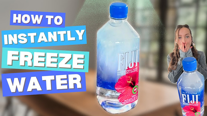 I Tested Supercooled Water...