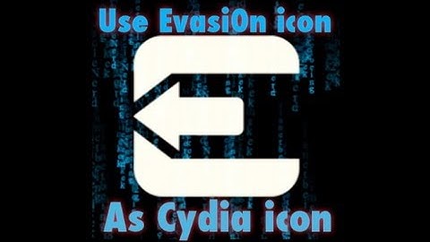 Use the Evasi0n icon for Cydia App (iOS 6+)
