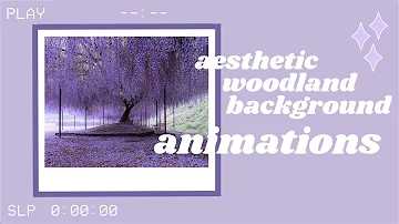 20 aesthetic forest background animations