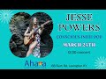 Conscious indie pop singer songwriter jesse powers live at ahava csl fundraiser