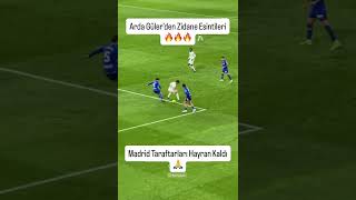 Zidane, hareketleri ile Arda Güler, Real Madrid taraftarı...