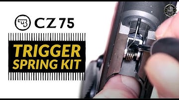 CZ 75 Trigger Spring Kit – Custom CZ 75 Trigger Job with M*CARBO CZ 75 Accessories