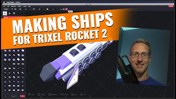Trixel Rocket 2 - Devlog 01 - Creating ships for the game using Asset Forge