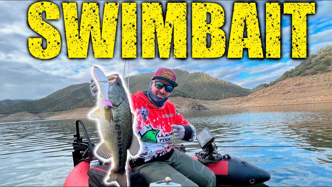 pescamos BLACK BASS con este SWIMBAIT | GLIDEWAY 176