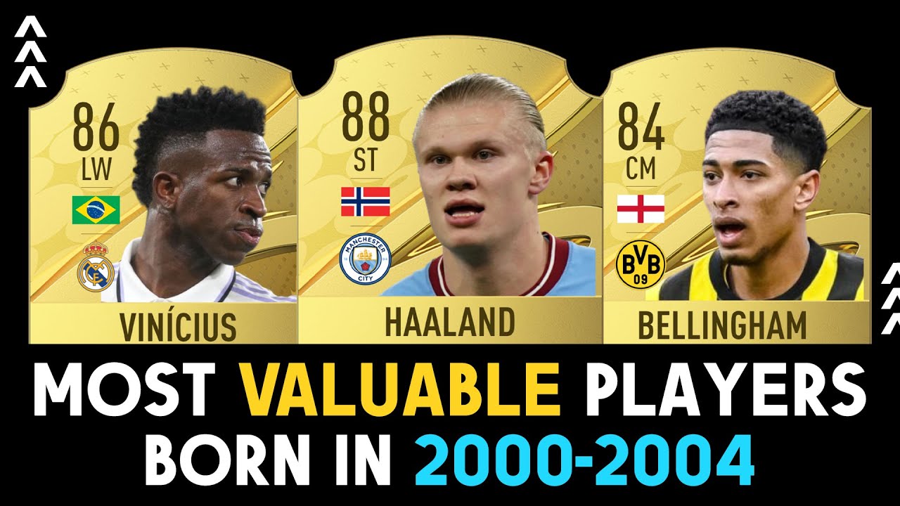 Most Valuable Football Players born in 20002004 YouTube