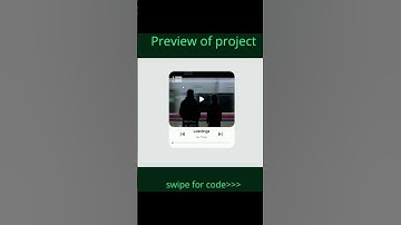 Thumbnail of Music Player with HTML, CSS, JS
