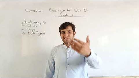 computer science 1st year ch# 4 lec#10  topic uses of computer