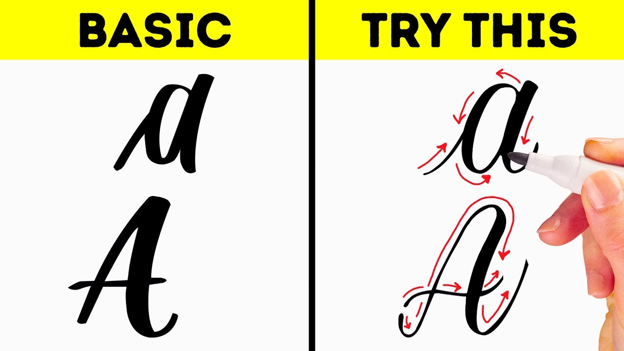 21 CALLIGRAPHY AND ART LIFE CHANGING TRICKS