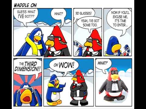 CLub Penguin tv esp Concurso Comic - YouTube