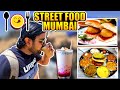 Top Street Food of Mumbai | Vada Pav, Malai Gola, Falooda, Bhelpuri at Chowpatty &amp; Pancham Puri |