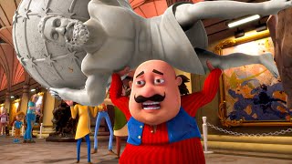 మట న ఉతయ బలన వల వగరహ Motu Patlu Motu Picks Up A Talking Statue