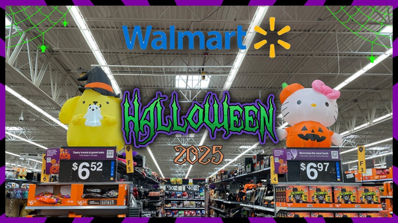 🎃Walmart Halloween store tour 2025🎃